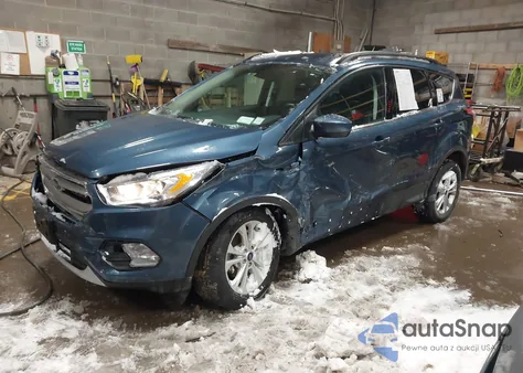 2018 Ford Escape Sel z USA, uszkodzony, nr VIN 1FMCU0HD4JUC79273